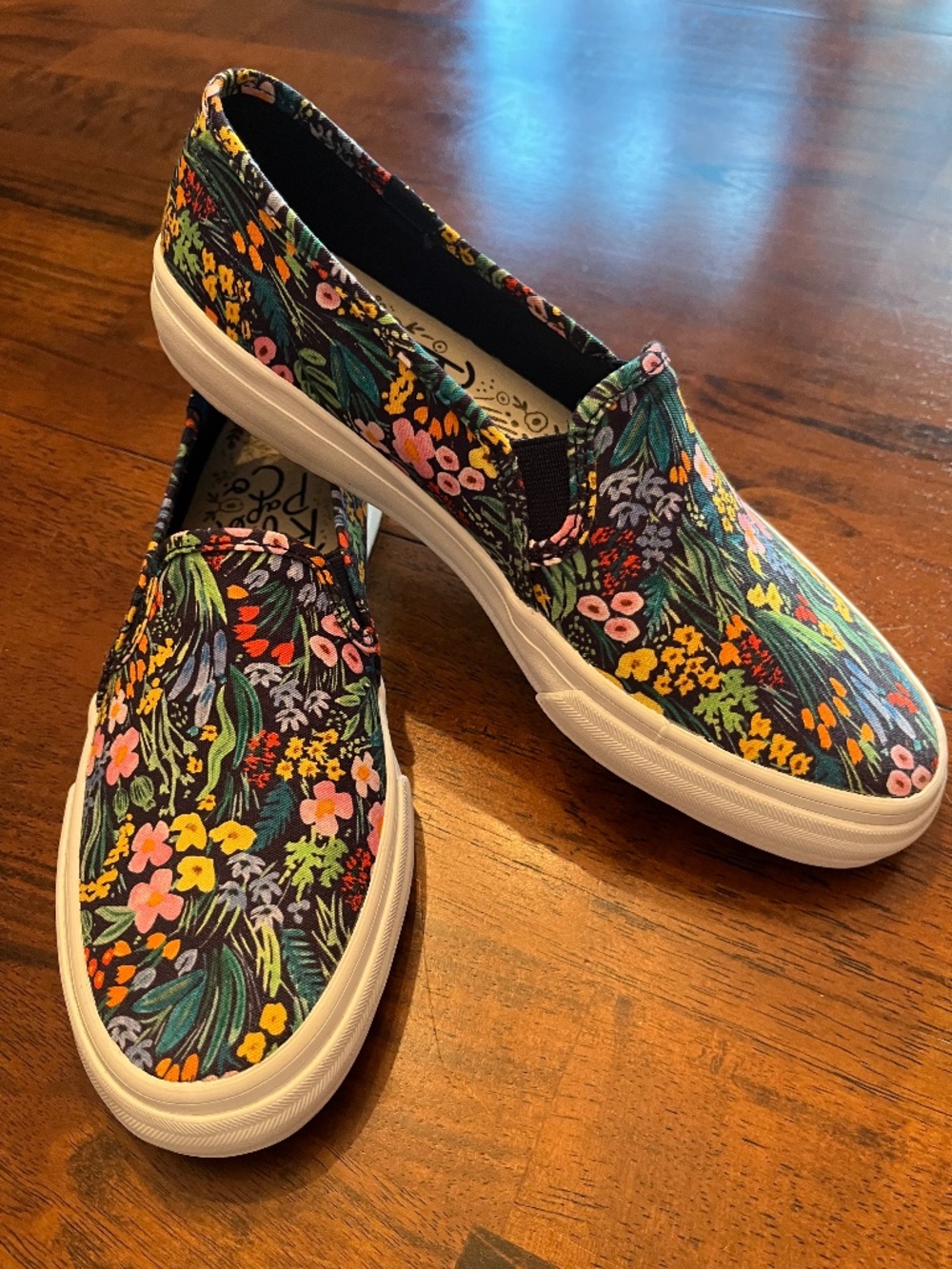 KEDS Rifle Paper x Keds Double Decker Wildwood Sneaker Floral Print
